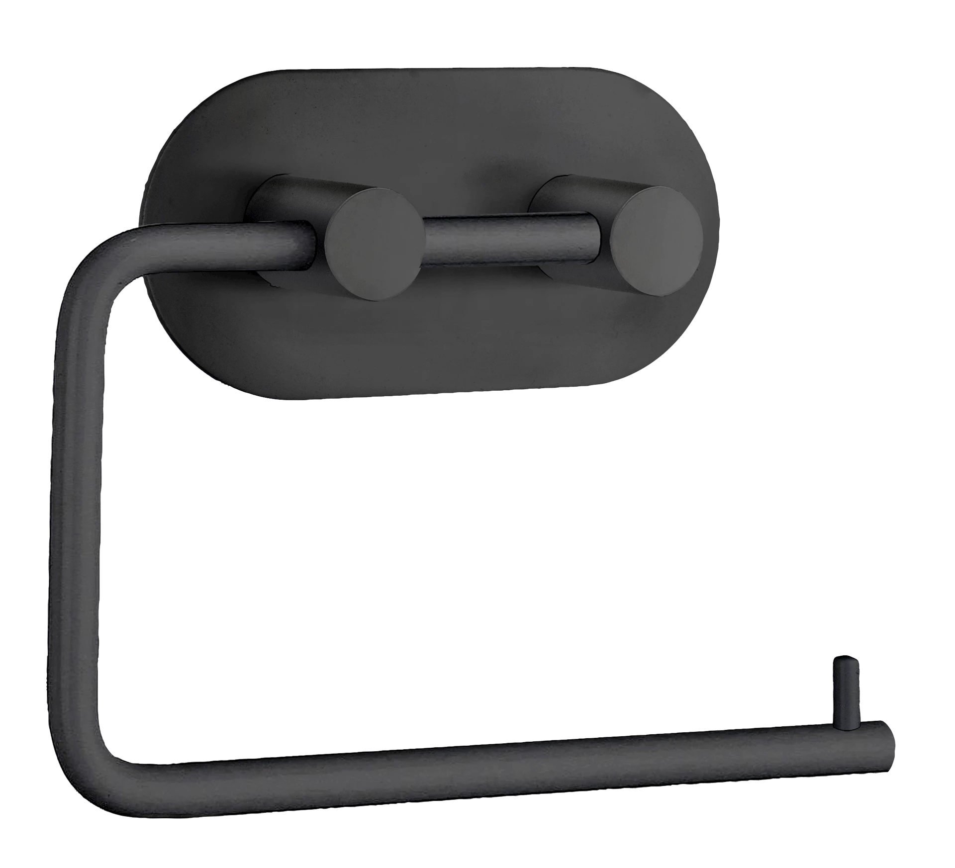 ARTBB1097 - Beslagsboden toalettpapirholder, sort matt - 