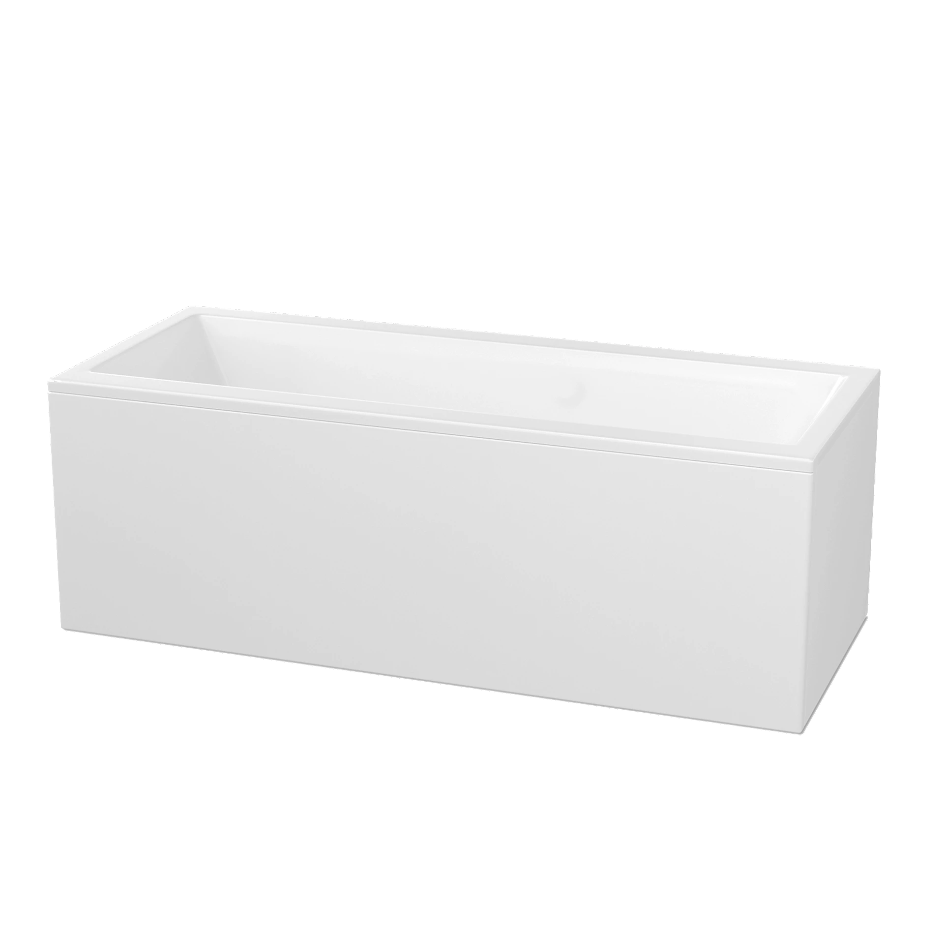 NRF6135118 - Kvadrat Duo 180 badekar, hvit - 