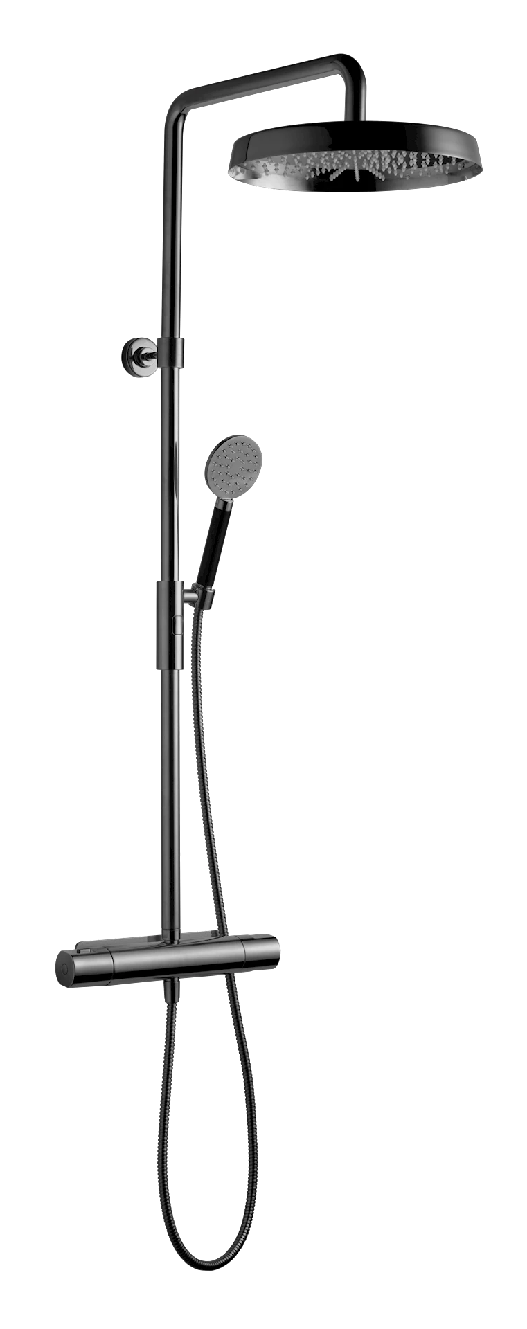 ART9423029 - ARM7200 takdusjsett, Black Chrome - 