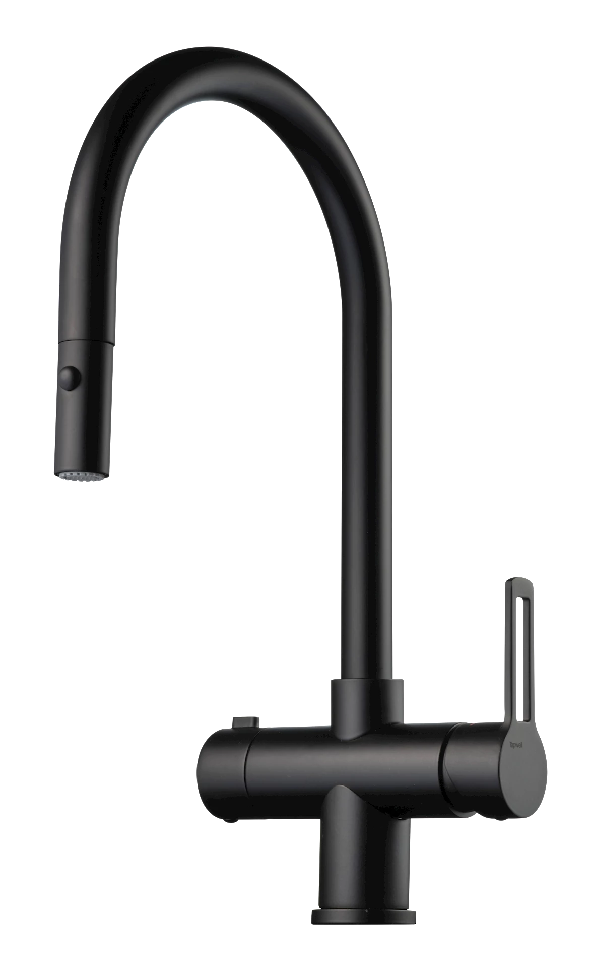 ART4231105 - RIN885 kjøkkenbatteri m/avstengning, sort matt - 