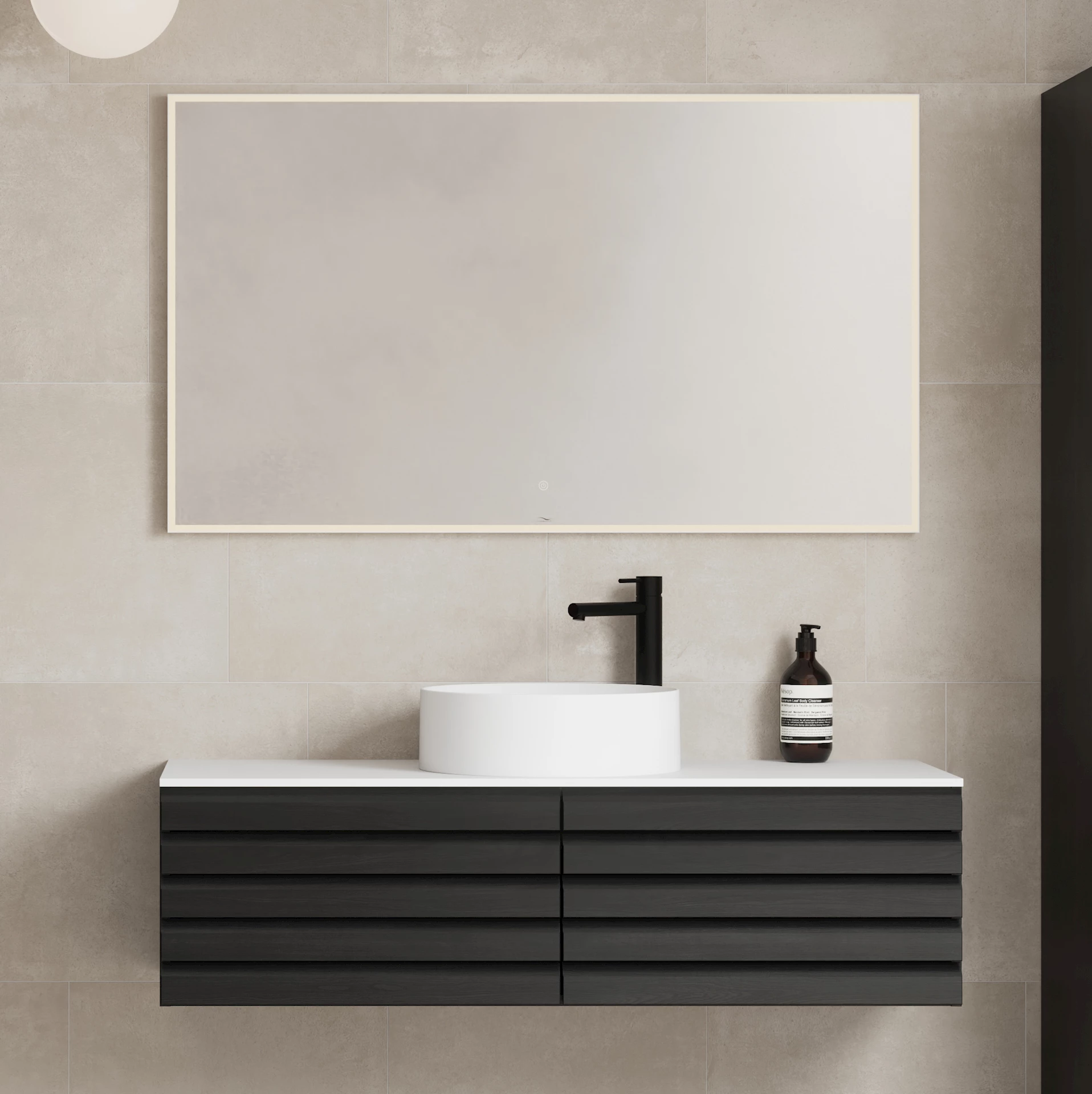 ART222 - Selma 120 Sort eikestav - 