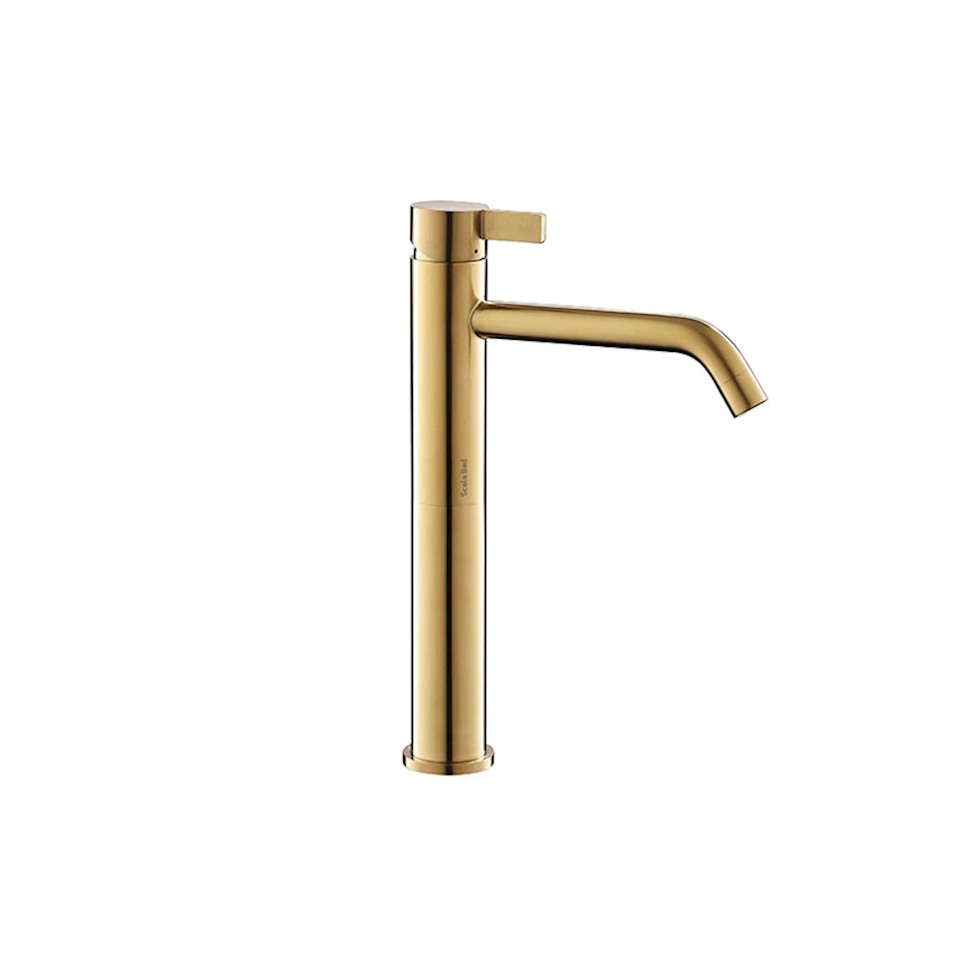 ART201992 - Savino høyt servantbatteri børstet gull - 