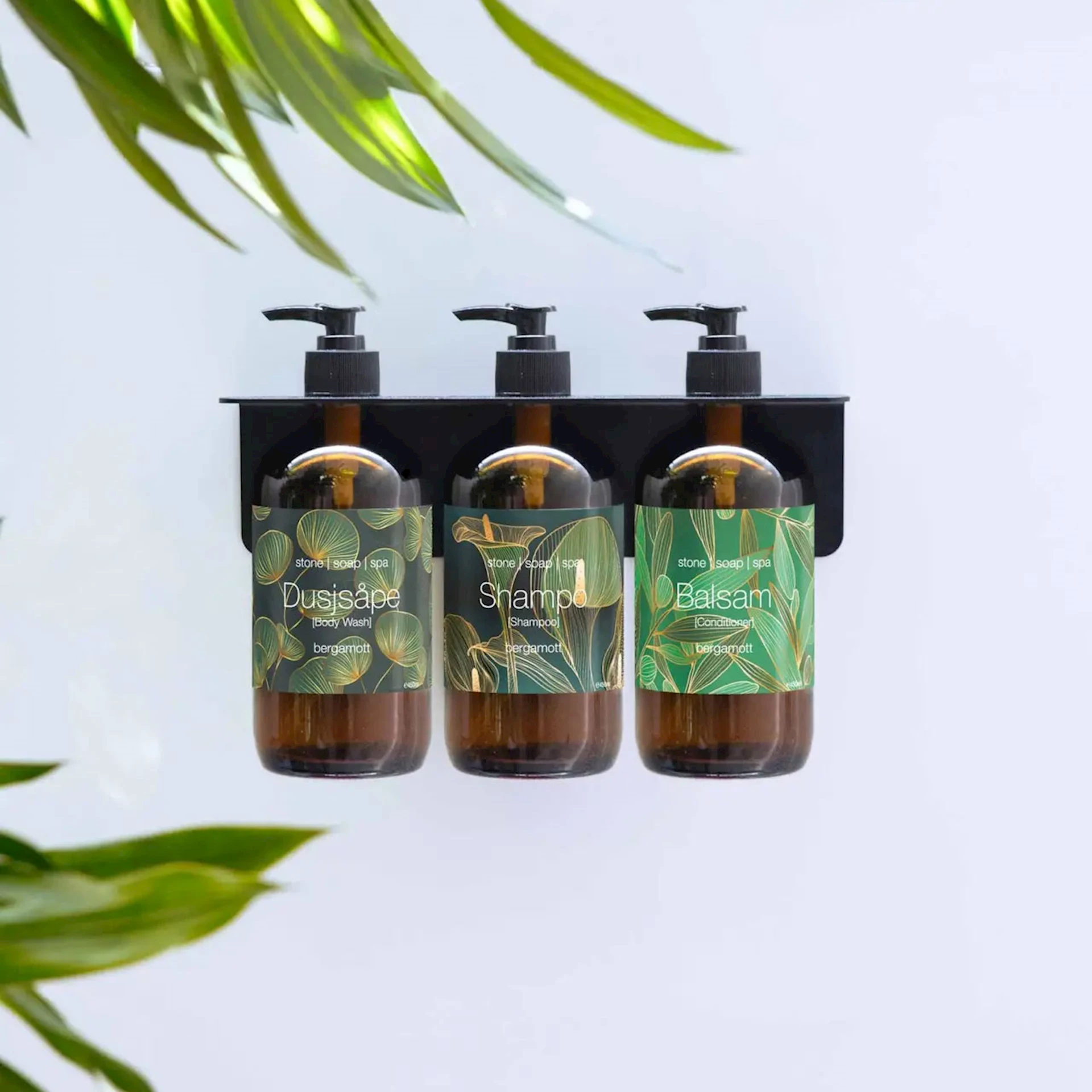 ART343 - Stone Soap veggfeste tre flasker - 