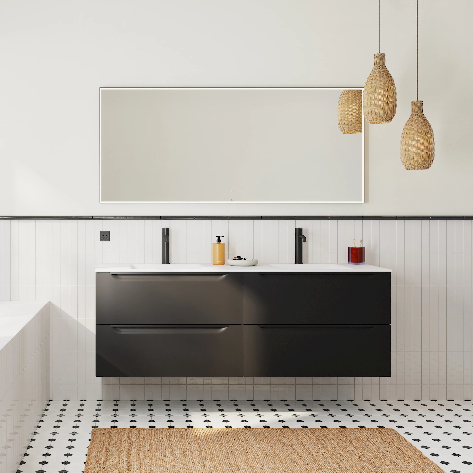 ART434 - Mari 160 Sort matt - 